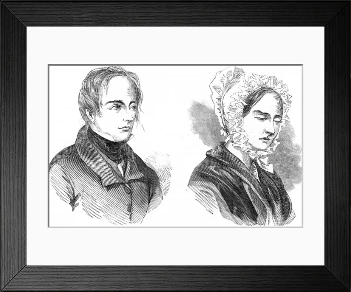 Framed Print : Wills forgery trial