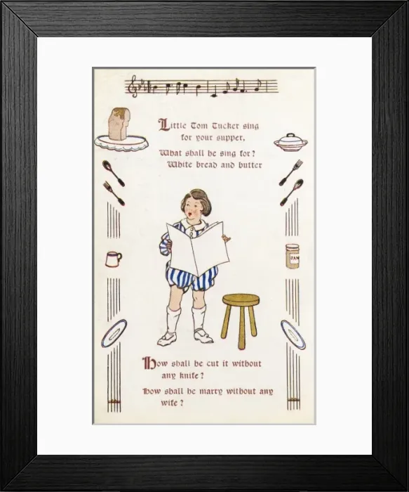Framed Print : Tommy Tucker song Framed Print : Tommy Tucker song