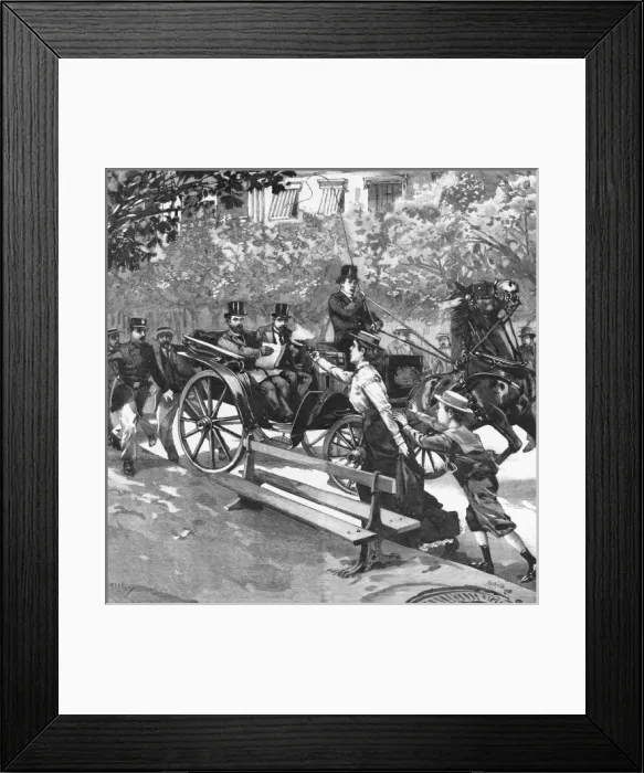 Framed Print : Attack on Pierre Baudin Framed Print : Attack on Pierre Baudin