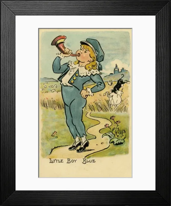 Framed Print : Anon 4. Little Boy Blue Framed Print : Anon 4. Little Boy Blue