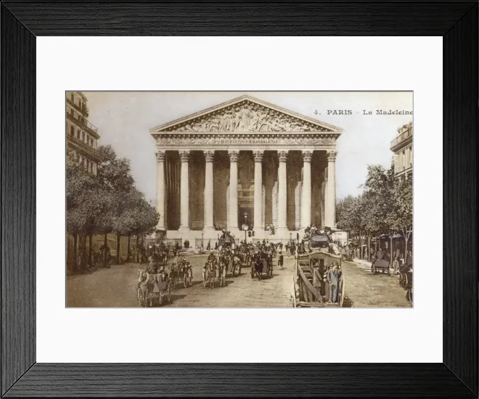 Framed Print : La Madeleine, Paris, France Framed Print : La Madeleine, Paris, France