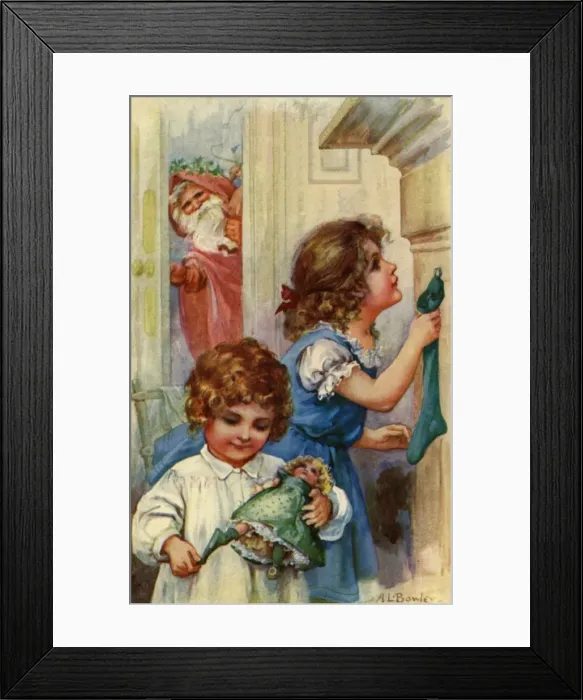 Framed Print : AL Bowley. C1757a Xmas Framed Print : AL Bowley. C1757a Xmas