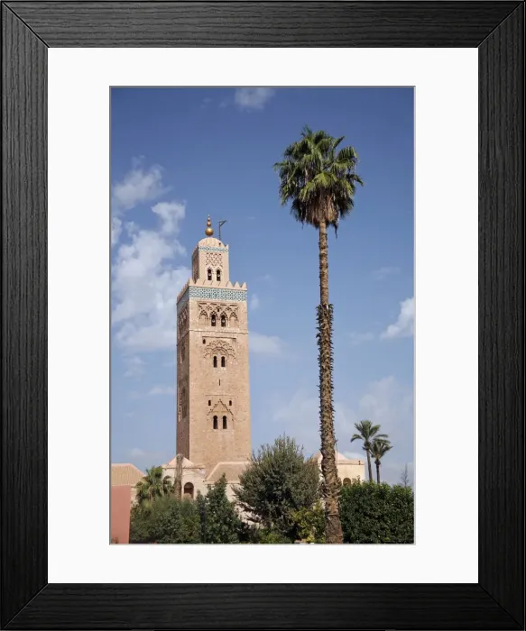 Framed Print : La Koutoubia Mosque, Marrakech Framed Print : La Koutoubia Mosque, Marrakech