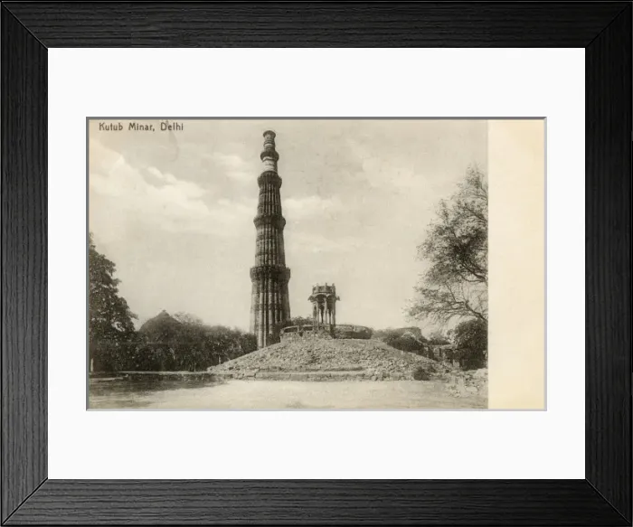 Framed Print : Qutub Minar - Delhi, India Framed Print : Qutub Minar - Delhi, India