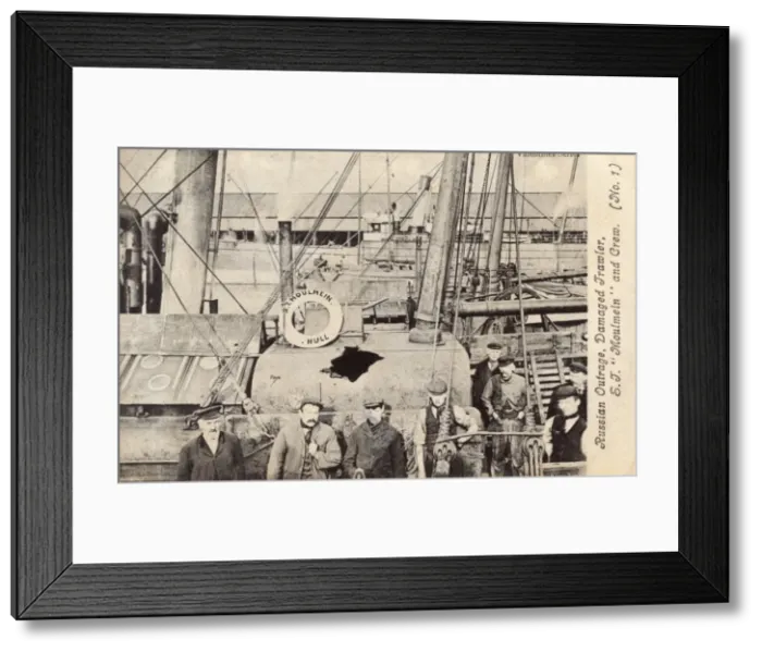 Framed Print : The Dogger Bank Incident or Russian Outrage Framed Print : The Dogger Bank Incident or Russian Outrage