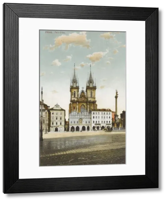 Framed Print : Prague - The Church of Our Lady before Tyn Framed Print : Prague - The Church of Our Lady before Tyn
