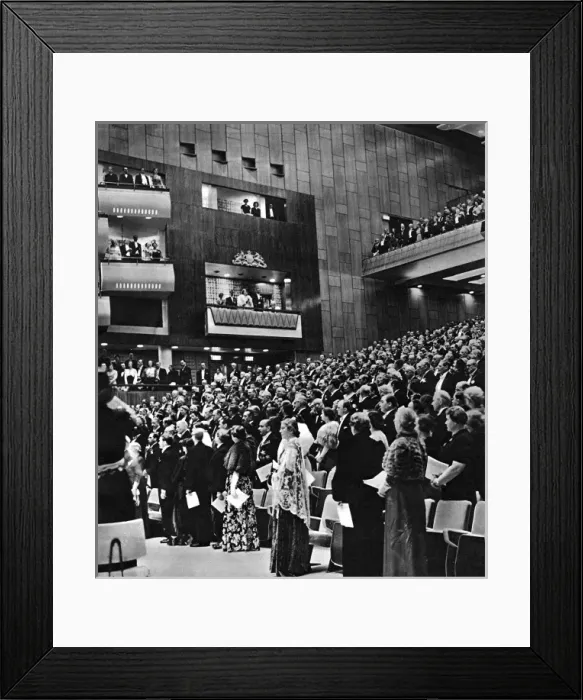 Framed Print : Opening of Royal Festival Hall, South Bank, London Framed Print : Opening of Royal Festival Hall, South Bank, London