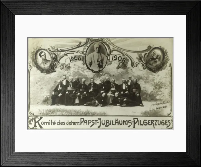 Framed Print : Papal Golden Jubilee of Pope Pius X Framed Print : Papal Golden Jubilee of Pope Pius X