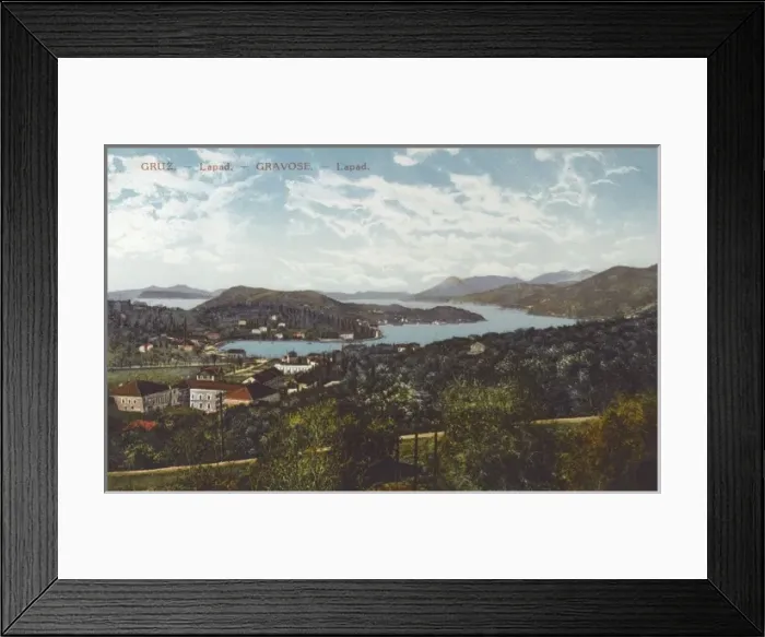 Framed Print : Gravosa (Gruz), Croatia Framed Print : Gravosa (Gruz), Croatia