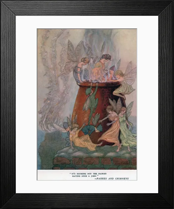 Framed Print : Its nothing but the fairies Framed Print : Its nothing but the fairies