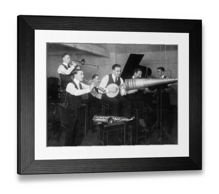 Framed Print : Bert Ralton and his New York Havana Band, c. 1922 Framed Print : Bert Ralton and his New York Havana Band, c. 1922
