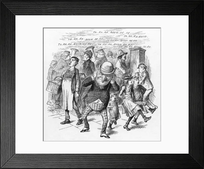 Framed Print : Ta ra ra boom de ay - the popular favourite Framed Print : Ta ra ra boom de ay - the popular favourite