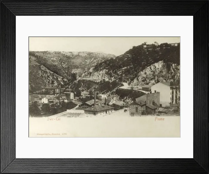 Framed Print : Croatia - Rijeka (Fiume) Framed Print : Croatia - Rijeka (Fiume)