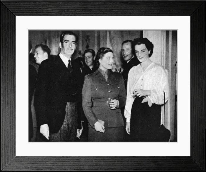Framed Print : All-Services Club celebrates anniversary, 1944 Framed Print : All-Services Club celebrates anniversary, 1944