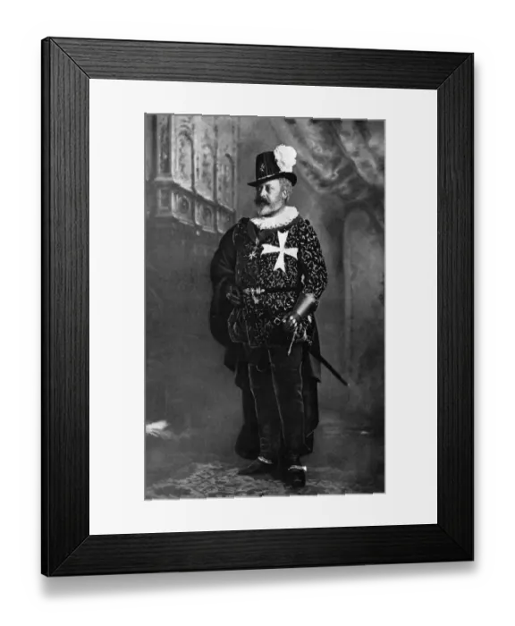 Framed Print : Prince of Wales at Costume Ball Framed Print : Prince of Wales at Costume Ball