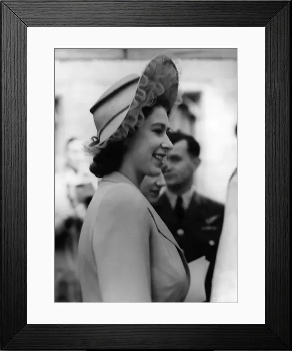 Framed Print : Princess Elizabeth training at Westminster Abbey Framed Print : Princess Elizabeth training at Westminster Abbey