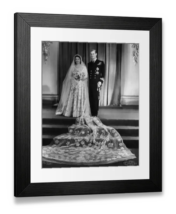 Framed Print : Royal Wedding 1947 Framed Print : Royal Wedding 1947