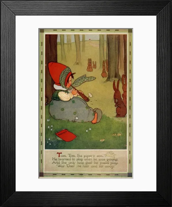 Framed Print : Anon 1. Tom Tom the pipers son Framed Print : Anon 1. Tom Tom the pipers son