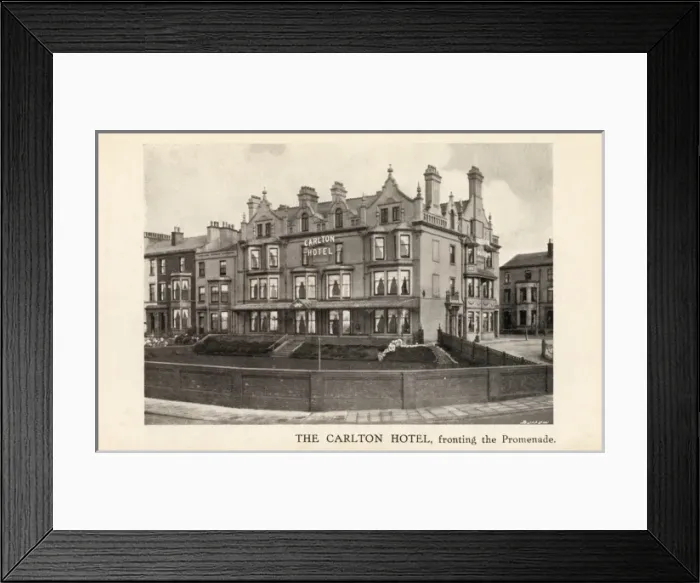 Framed Print : The Carlton Hotel, Blackpool