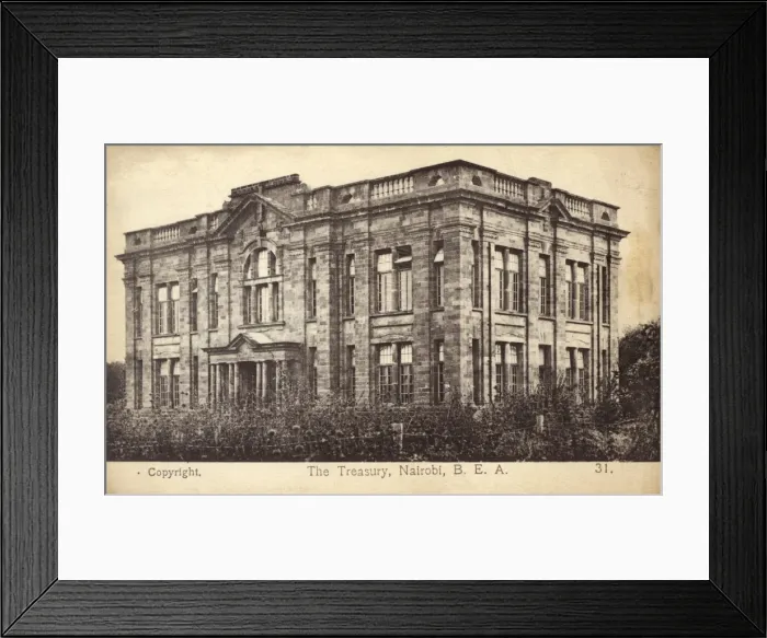 Framed Print : Kenya, Africa - The Treasury, Nairobi Framed Print : Kenya, Africa - The Treasury, Nairobi
