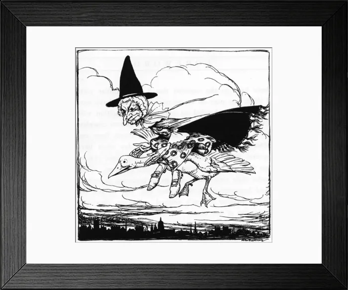 Framed Print : Mother Goose Framed Print : Mother Goose