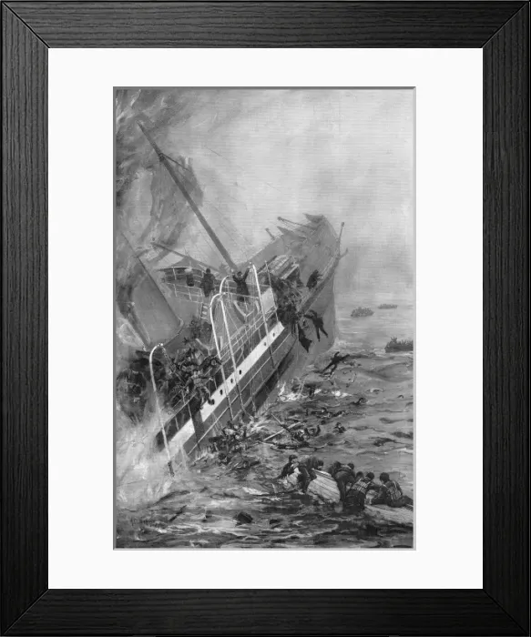 Framed Print : Wreck of the Stella Framed Print : Wreck of the Stella