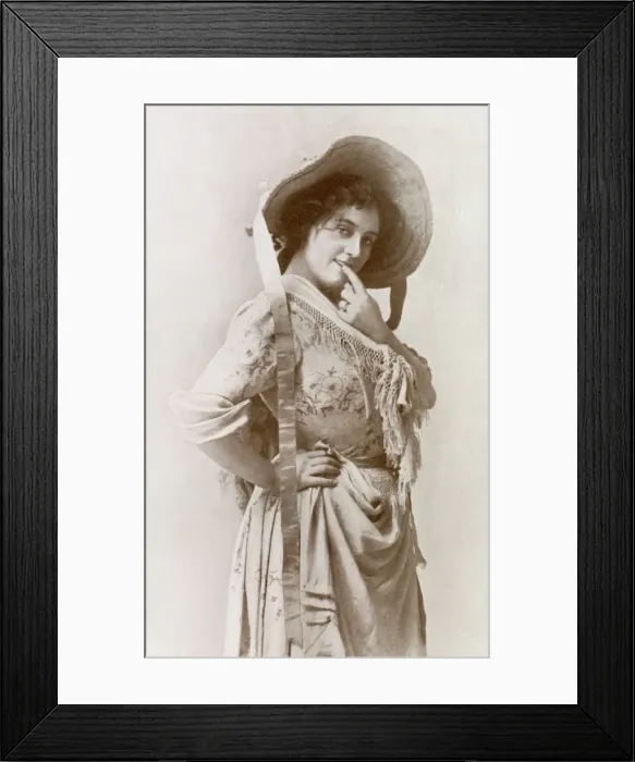Framed Print : Evie Greene. Actress Framed Print : Evie Greene. Actress
