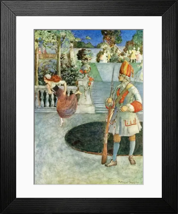 Framed Print : Cinderella by Millicent Sowerby Framed Print : Cinderella by Millicent Sowerby