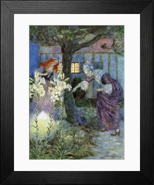 Framed Print : Cinderella by Millicent Sowerby Framed Print : Cinderella by Millicent Sowerby