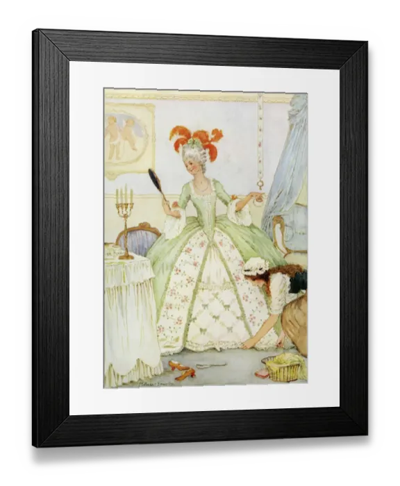 Framed Print : Cinderella by Millicent Sowerby Framed Print : Cinderella by Millicent Sowerby