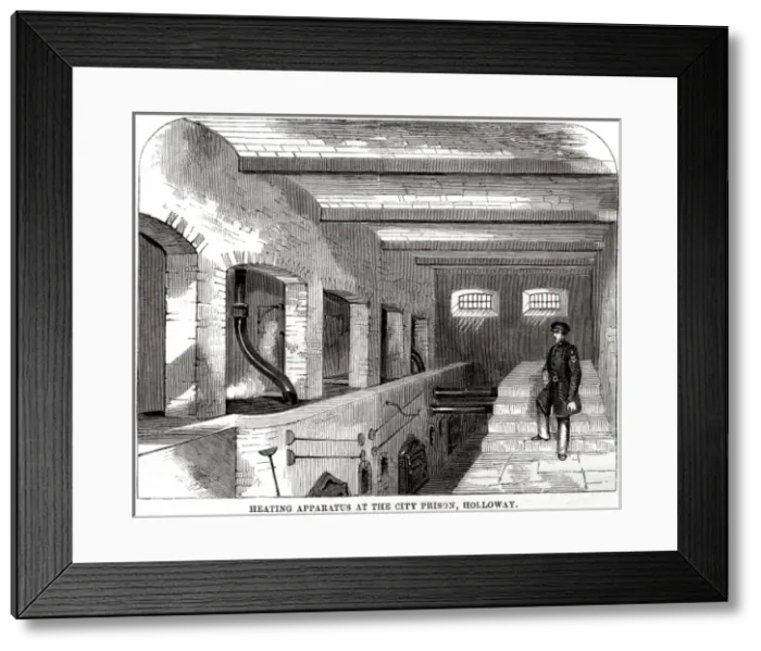 Framed Print : Steam heating at Holloway Prison Framed Print : Steam heating at Holloway Prison