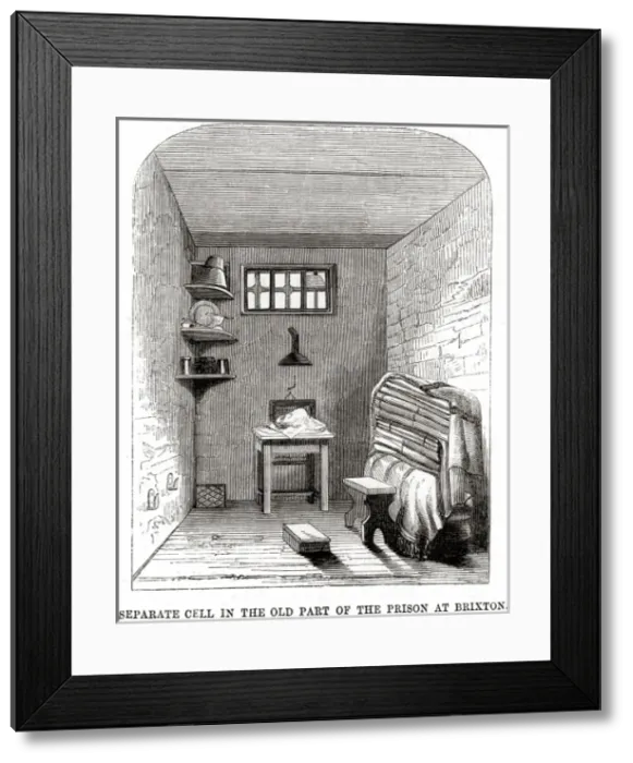 Framed Print : Cell at Brixton Prison Framed Print : Cell at Brixton Prison