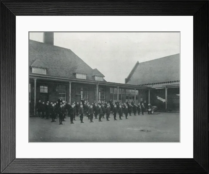 Framed Print : Portslade Industrial School - Band on Parade Framed Print : Portslade Industrial School - Band on Parade