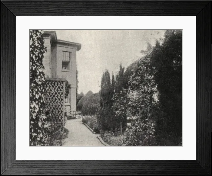 Framed Print : Gardens at Oundle workhouse Framed Print : Gardens at Oundle workhouse