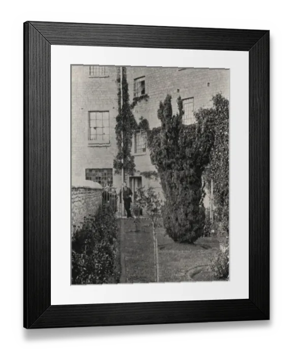 Framed Print : Womens Garden at Oundle Union workhouse Framed Print : Womens Garden at Oundle Union workhouse