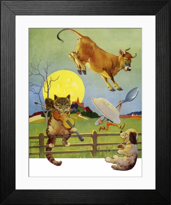 Framed Print : Hey Diddle Diddle Framed Print : Hey Diddle Diddle