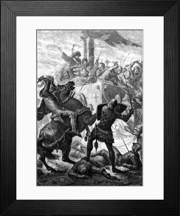 Framed Print : Friedrich II triumphs at the Battle of Cortenuova, 1237 Framed Print : Friedrich II triumphs at the Battle of Cortenuova, 1237
