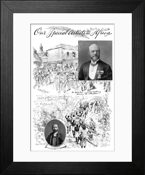 Framed Print : Special artists working for The Illustrated London News Framed Print : Special artists working for The Illustrated London News
