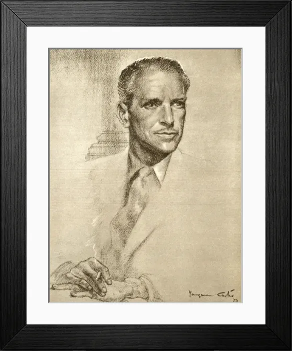 Framed Print : Douglas Fairbanks Jnr Framed Print : Douglas Fairbanks Jnr