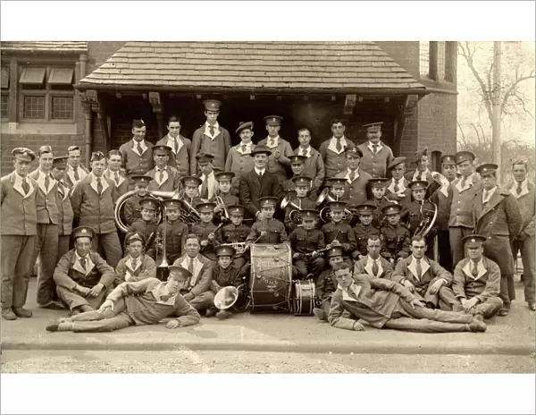 Hackney Homes Band and Soldiers at Budworth Hall, Ongar, Ess