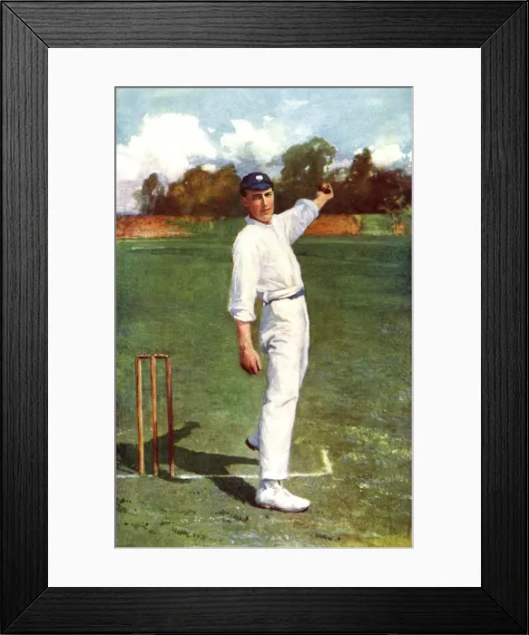 Framed Print : Wilfred Rhodes. Cricketer Framed Print : Wilfred Rhodes. Cricketer