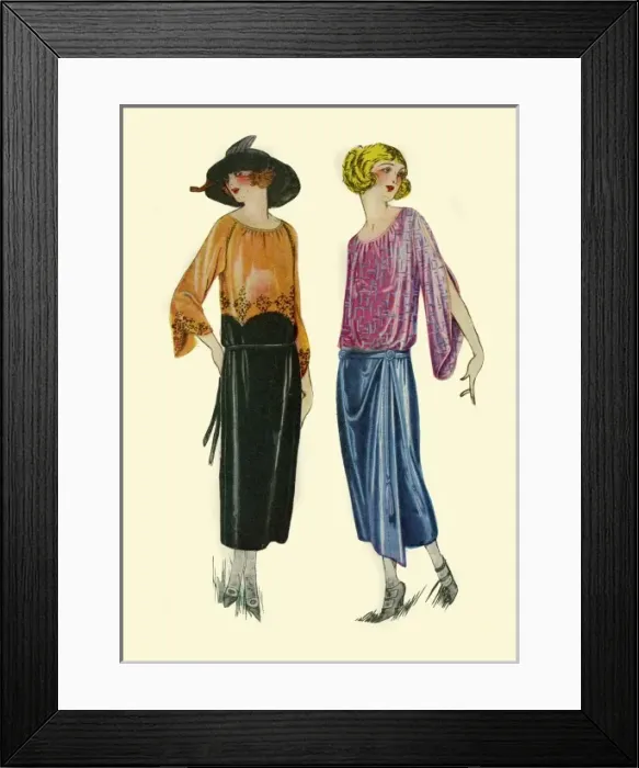 Framed Print : Fashionable dress Framed Print : Fashionable dress