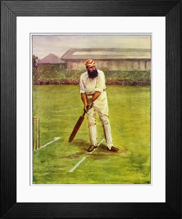 Framed Print : WG Grace. Cricketer Framed Print : WG Grace. Cricketer