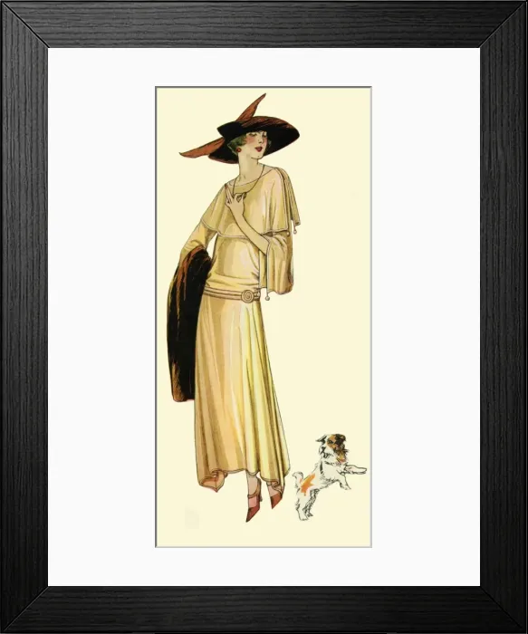 Framed Print : Fashionable dress Framed Print : Fashionable dress