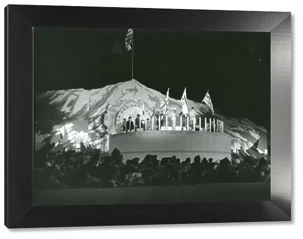 Closing show of 1960 Scouting Jamboree