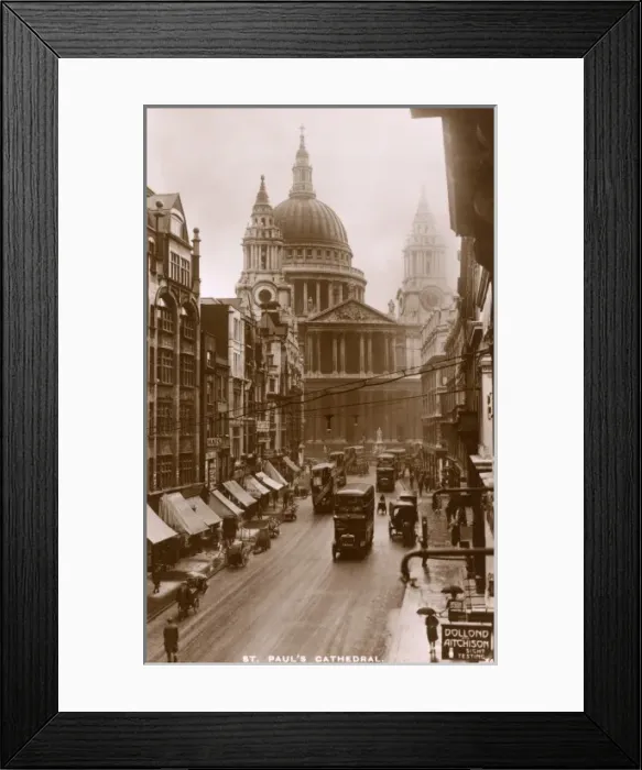 Framed Print : St. Pauls Cathedral, London Framed Print : St. Pauls Cathedral, London