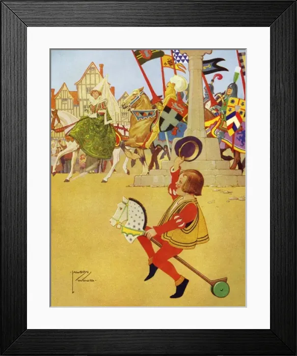 Framed Print : Ride a Cock Horse to Banbury Cross Framed Print : Ride a Cock Horse to Banbury Cross