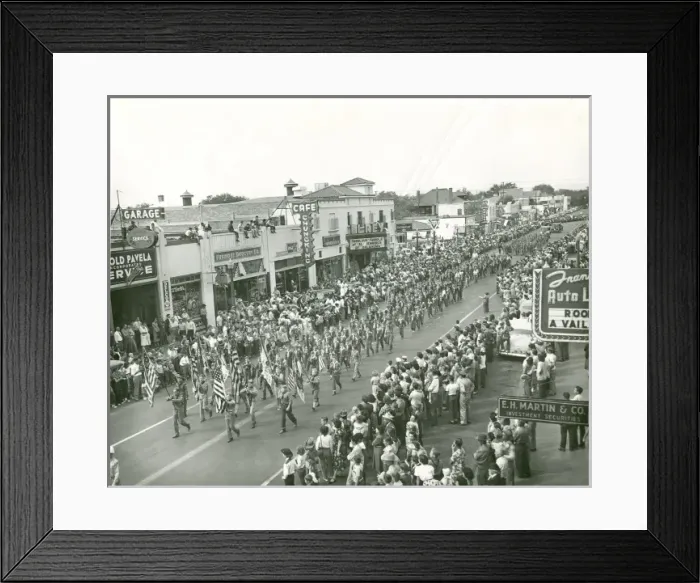 Framed Print : American Scouts on parade Framed Print : American Scouts on parade