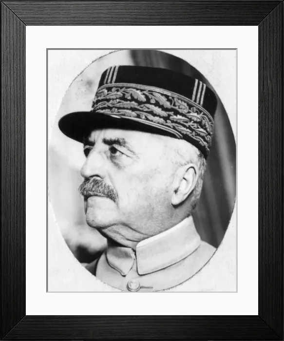 Framed Print : Louis Franchet d Esperey, French Army General Framed Print : Louis Franchet d Esperey, French Army General