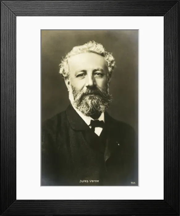 Framed Print : Jules Verne Framed Print : Jules Verne